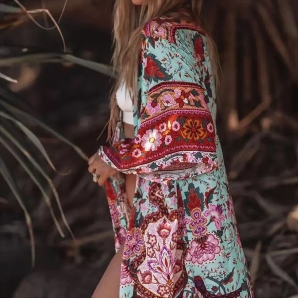 Boho Kimono Duster - Picture 10 of 10
